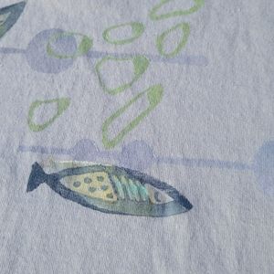 Vintage Blue Fish 1999 Pale Blue Skirt Blue Fish Size 1